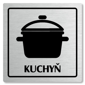 Kuchyň, 148x148mm, stříbrná, Arizona